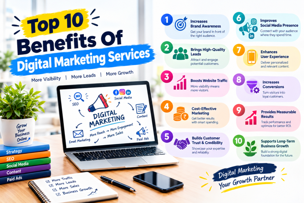 Top 10 Benefits Of Digital Marketing Services