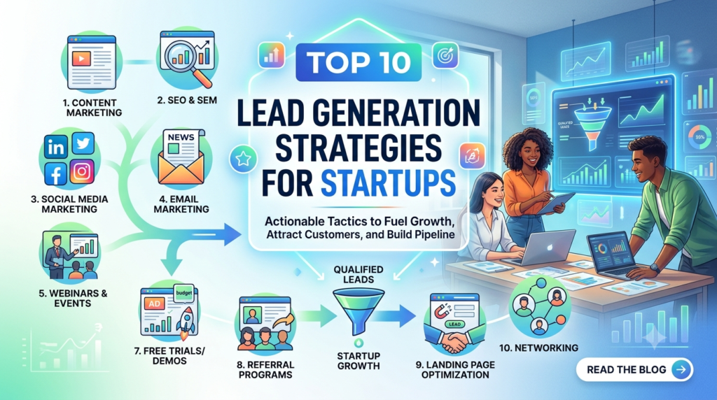 Top 10 Lead Generation Strategies For Startups